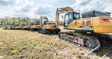 Mini, Compact, Medium, Large Excavators 